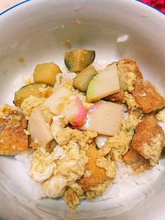 野菜フライ丼-レシピのメイン写真