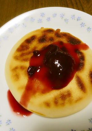 乳卵小麦大豆アレルギー対応お米パンケーキ-レシピのメイン写真