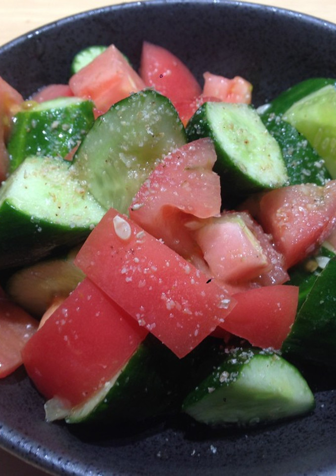 男の夏野菜和え物-レシピのメイン写真