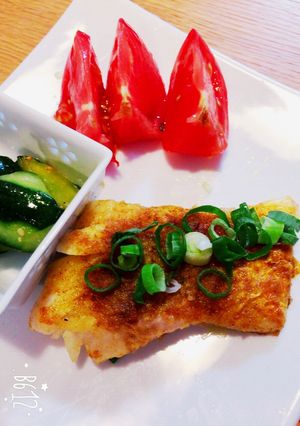 【主菜】真鯛のムニエルカレー風味-レシピのメイン写真