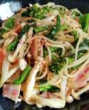 簡単！お手軽♪和風きのこスパゲッティー
