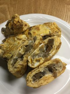リメイク・すき焼き入りの卵焼き-レシピのメイン写真