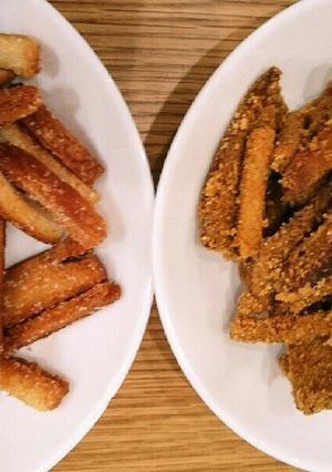 余りパン耳で☆給食の揚げパン風-レシピのメイン写真