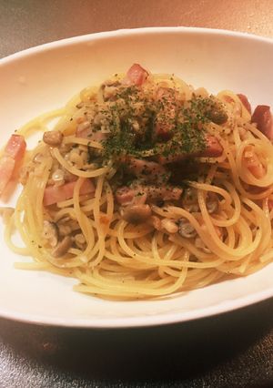 男飯！簡単きのこのペペロンチーノ-レシピのメイン写真