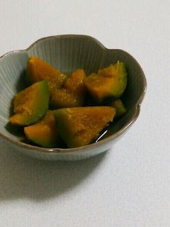 かぼちゃの煮付け-レシピのメイン写真