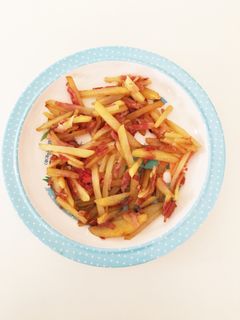 ベーコン&ポテトの醤油ガーリック炒め-レシピのメイン写真