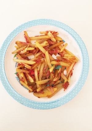 ベーコン&ポテトの醤油ガーリック炒め-レシピのメイン写真