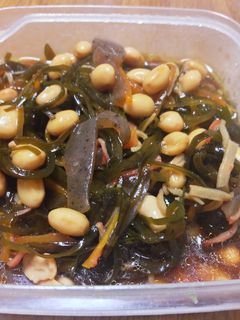 切り昆布と大豆の煮物-レシピのメイン写真