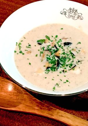 干し椎茸で！きのこポタージュスープ-レシピのメイン写真