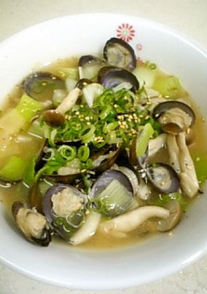 冷凍しじみで脂肪よさらばホットスープ-レシピのメイン写真