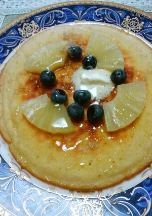フルーツパンケーキ-レシピのメイン写真
