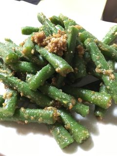 ササっと一品!いんげんの胡麻和え-レシピのメイン写真