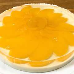 A picture of もものゼリーケーキ.