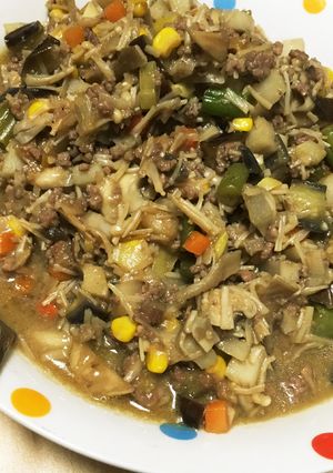 野菜たっぷりヘルシー*肉味噌*-レシピのメイン写真