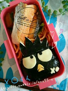 キャラ弁『バッドばつ丸 サンリオ』-レシピのメイン写真
