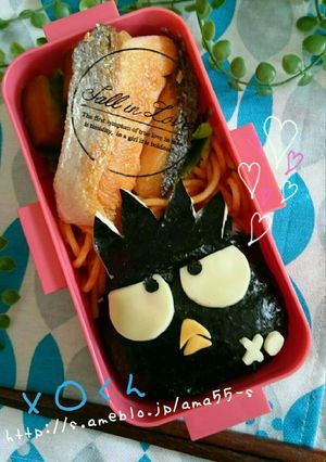 キャラ弁『バッドばつ丸　サンリオ』-レシピのメイン写真