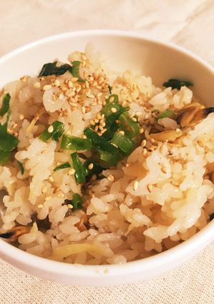白だしと麺つゆで簡単♡あさりご飯-レシピのメイン写真
