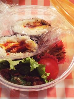 うなぎの蒲焼きで?!韓国風おにぎらず!!-レシピのメイン写真