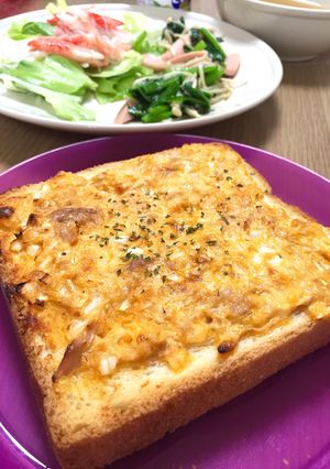 ツナトースト-レシピのメイン写真