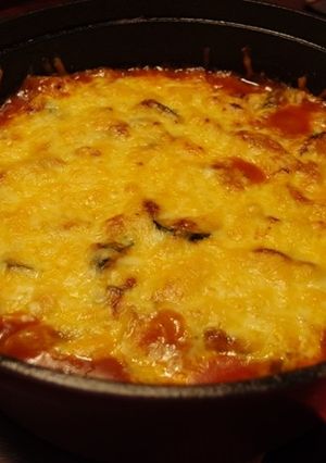 夏野菜のカレーナポリタングラタン-レシピのメイン写真