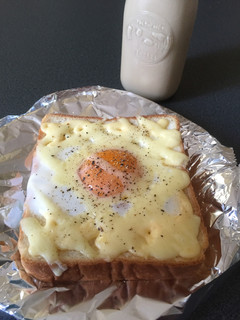 朝ごはんに簡単トースト♩-レシピのメイン写真