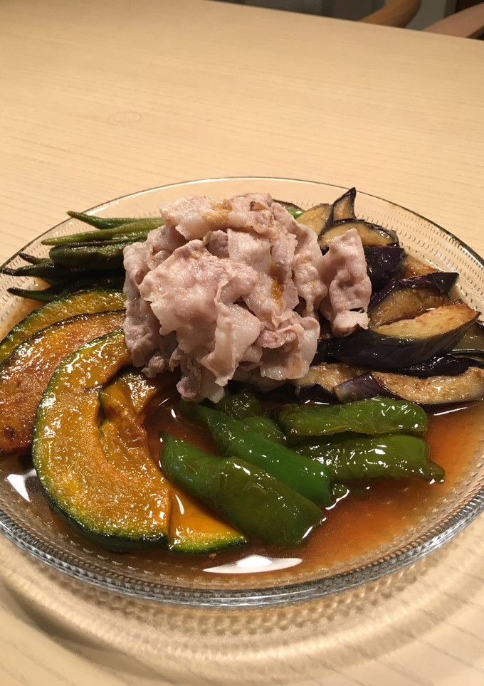 夏野菜の揚げ浸し-レシピのメイン写真