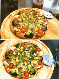 水なすと枝豆のピザ-レシピのメイン写真