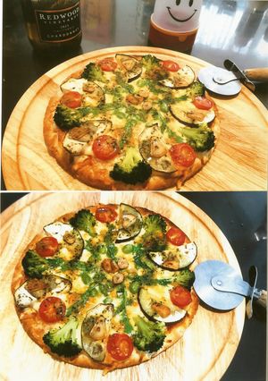 水なすと枝豆のピザ-レシピのメイン写真