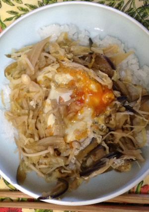 卵巣ごもり丼-レシピのメイン写真