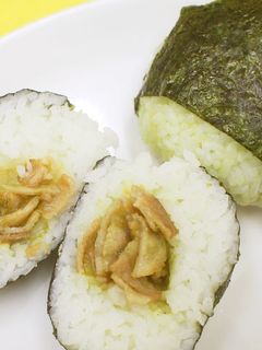 おいしい!!グリーンカレーおにぎり-レシピのメイン写真