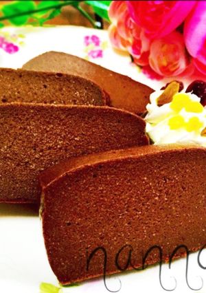 ミキサーで♡いつものお豆腐チョコケーキ♡-レシピのメイン写真