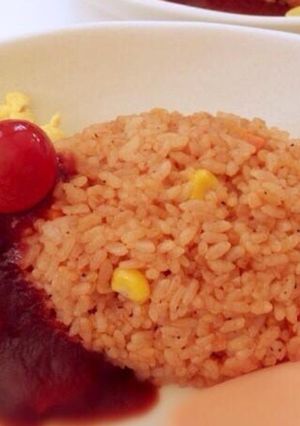 【時短・簡単】5分で出来る！チキンライス-レシピのメイン写真