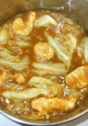 キャベツの芯カレー♪基本のカレーライス-レシピのメイン写真