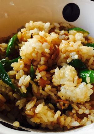 万願寺とうがらし混ぜご飯☆vegan-レシピのメイン写真