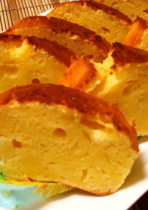 スライスチーズで♪チーズケーキ-レシピのメイン写真