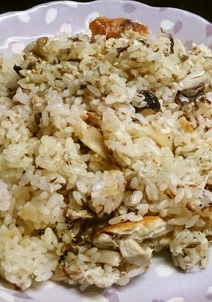 塩サバ御飯-レシピのメイン写真