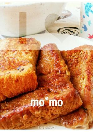 簡単ビターな【コーヒーフレンチトースト】-レシピのメイン写真