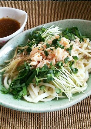 メッチャ簡単♡レンジde香味野菜うどん♪-レシピのメイン写真