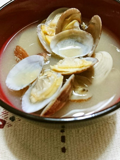 あさりのお味噌汁-レシピのメイン写真