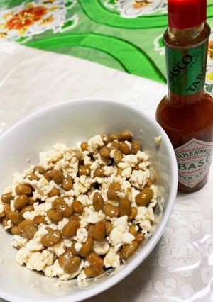 ☆鶏そぼろ☆納豆☆-レシピのメイン写真