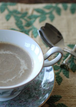ポルチーニとマッシュルームのスープ-レシピのメイン写真