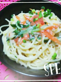 ♥たらこスパサラダ仕立て♥-レシピのメイン写真
