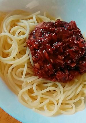 ツナ味噌パスタ-レシピのメイン写真