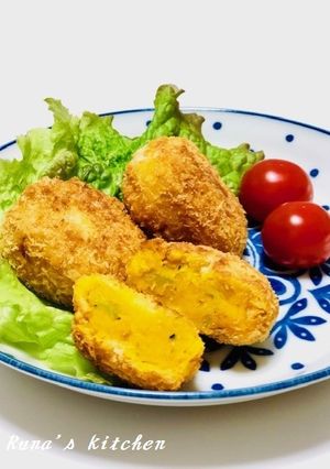懐かしの甘～いかぼちゃコロッケ-レシピのメイン写真