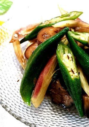 冷凍茄子と夏野菜のキャラウェイ和え-レシピのメイン写真