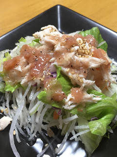 ササミと梅肉のさっぱりサラダ-レシピのメイン写真