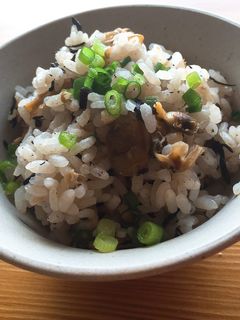 ひじきとあさりの炊き込みご飯-レシピのメイン写真