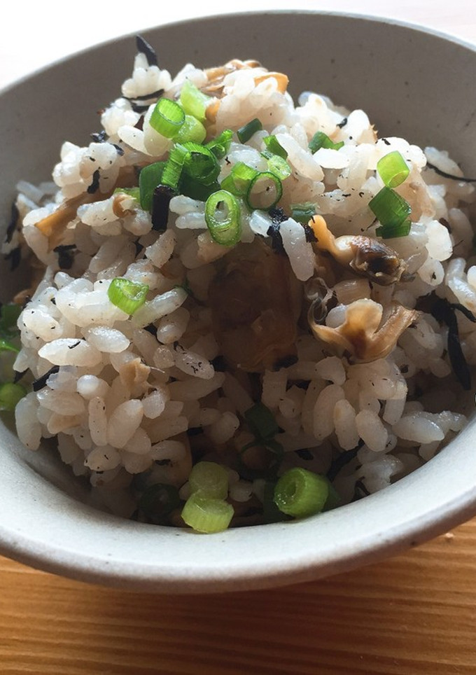 ひじきとあさりの炊き込みご飯-レシピのメイン写真