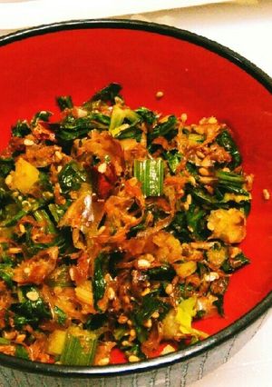 簡単セロリの葉でご飯のおとも！-レシピのメイン写真
