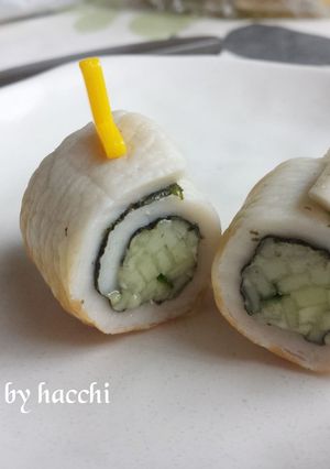 カッパ巻き風ちくわくるくる-レシピのメイン写真